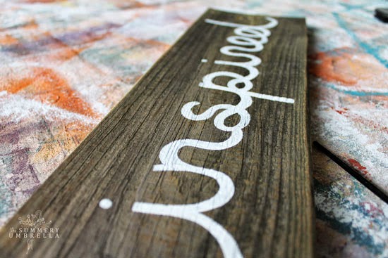 how to create a reclaimed wood sign