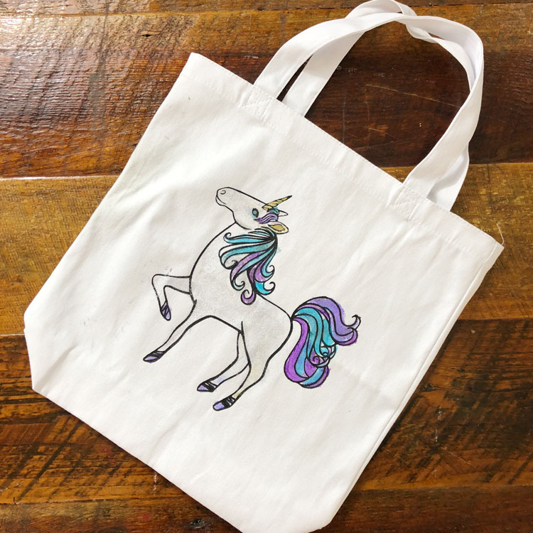 unicorn halloween bag