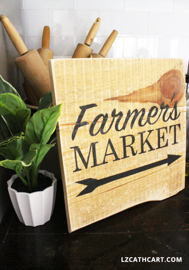 how to farmers market sign