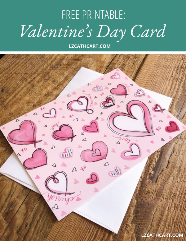 Have you been looking for printable Valentine's Day Cards for the upcoming  holiday? Look no further, my friend! These FREE beauties are perfect for both kids and adults alike.﻿ #valentinescards #valentinecard #printablevalentine #diycard #freeprintable